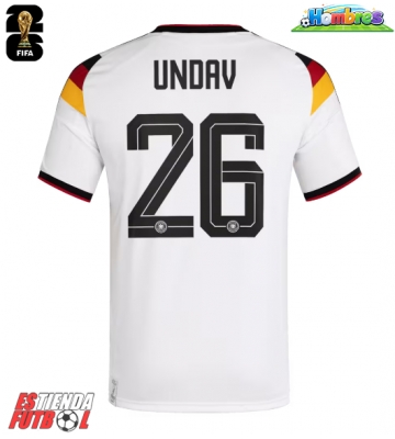 Alemania Deniz Undav #26 Primera Equipación Mundial 2026 Manga Corta Alemania Deniz Undav #26 Primera Equipación Mundial 2026 Manga Corta